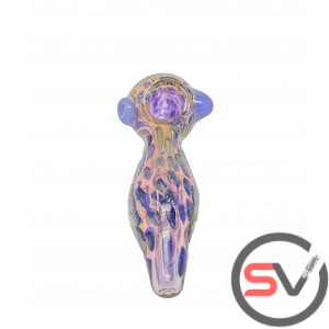 BUTTON LAVENDER FIELD HAND PIPE 5inch 1CT